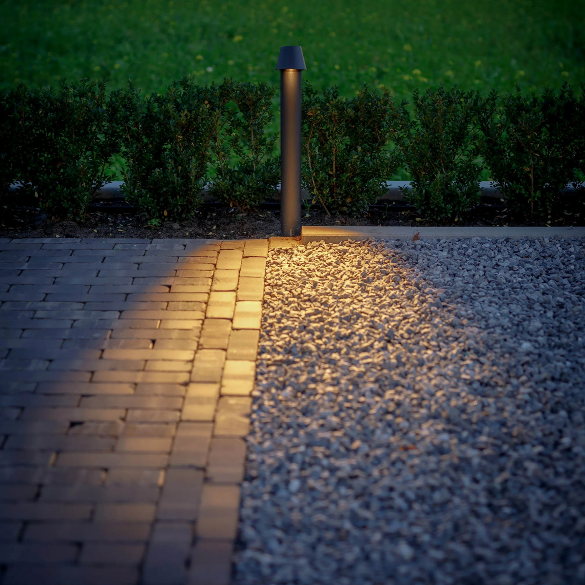 Gartenlicht Oberon DL 12 volt Zwart RVS modern