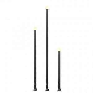 außerhalb  Erba 12 volt Gartenlicht Anthrazit Aluminium Modern