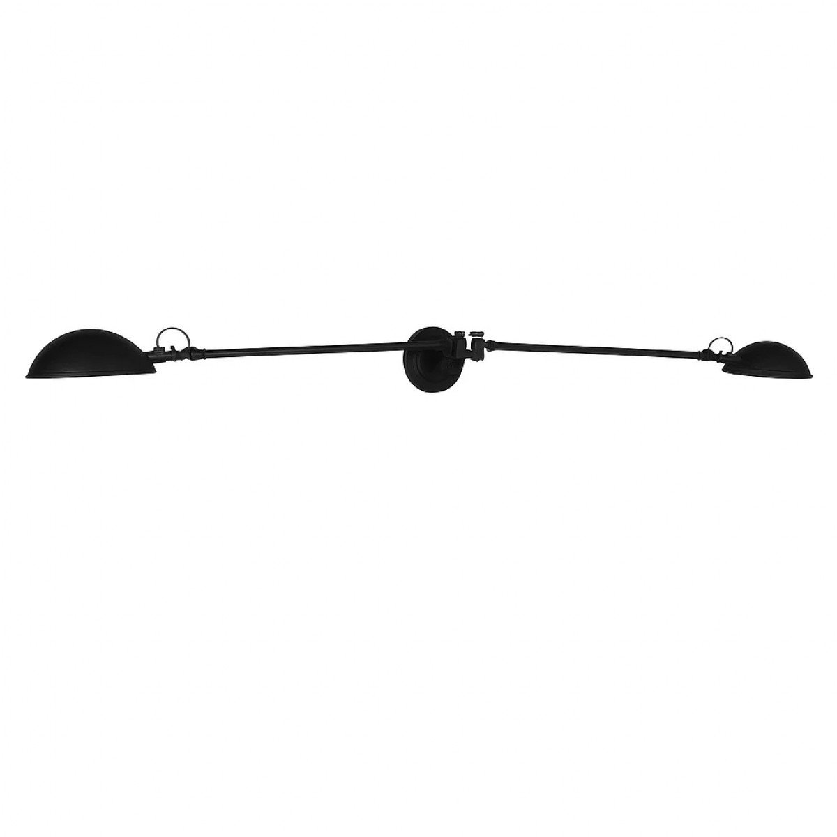 Messinglampe in antikem Schwarz mit E27-Fassung