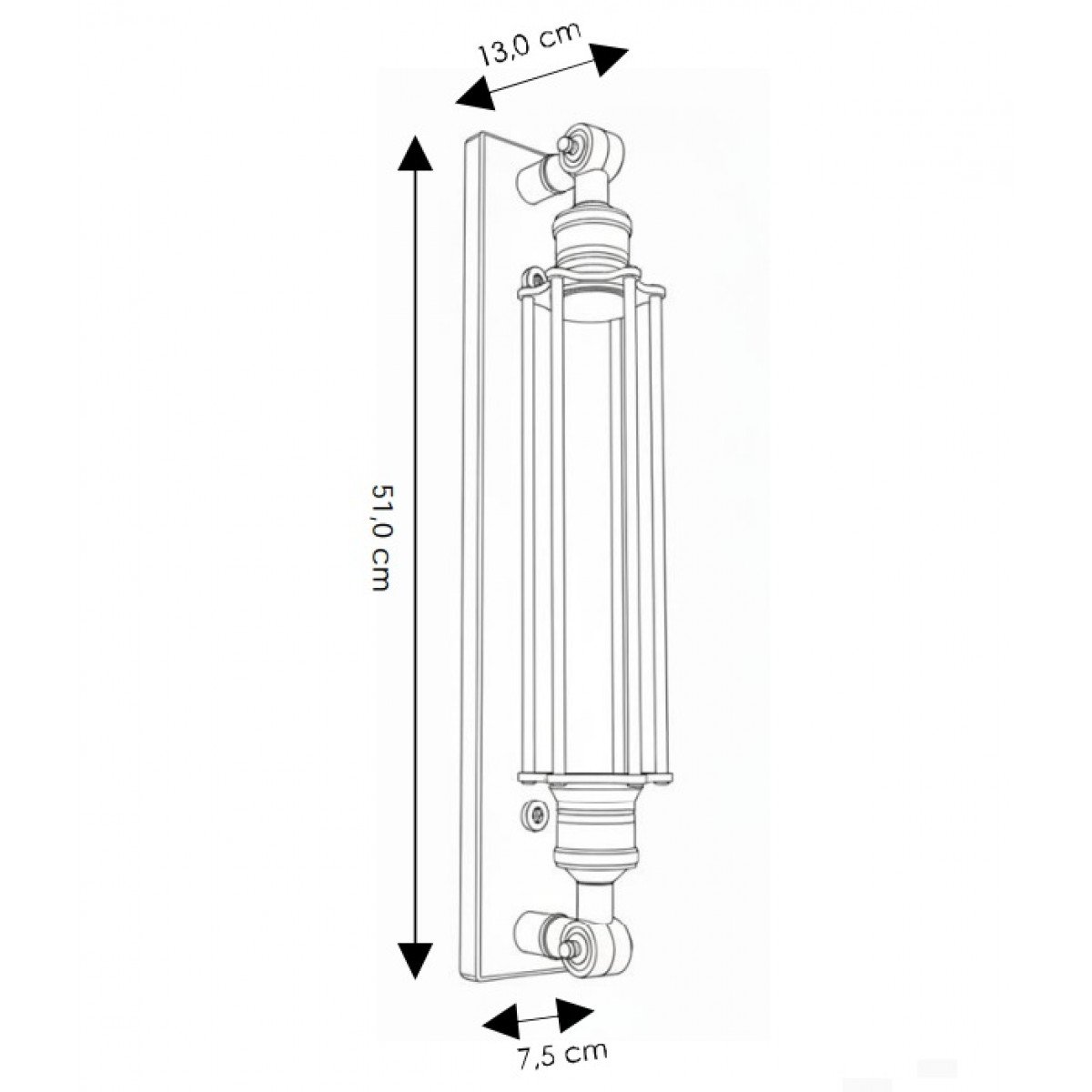 Innenbeleuchtung Astor Wandleuchte Silbe Mittel