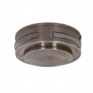 Messinglampe in der Farbe antikem Messing mit eingebauter Lichtquelle