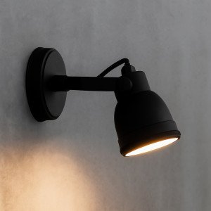 Indigo Outdoor Spot Vintage Schwarz Indigo Outdoor Spot Vintage Schwarz