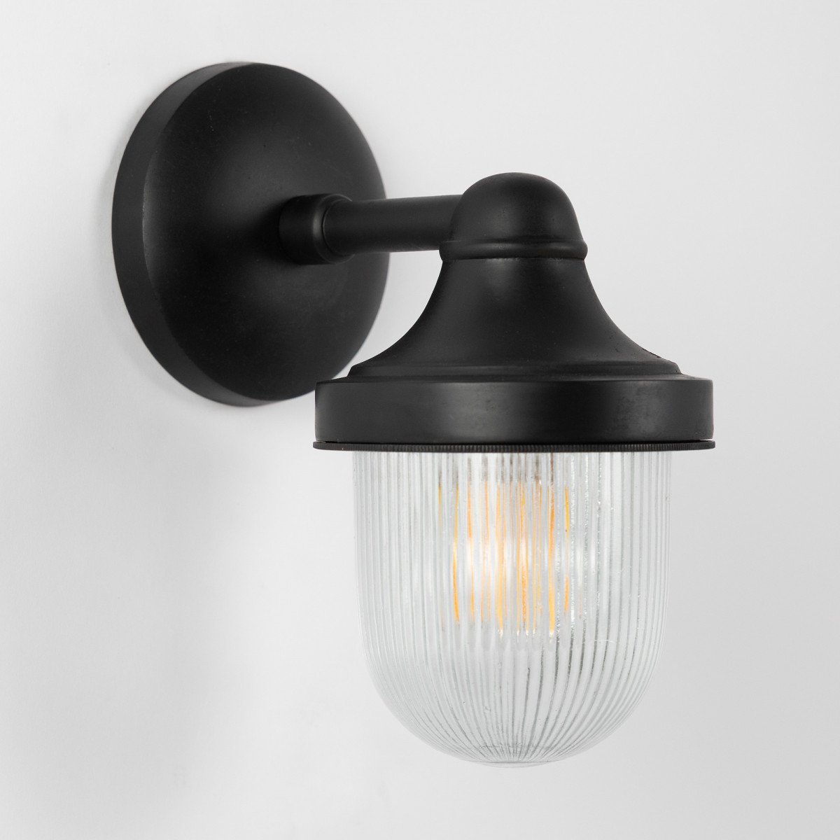 Schwarze Messing Wandleuchte Abby von KS Verlichting