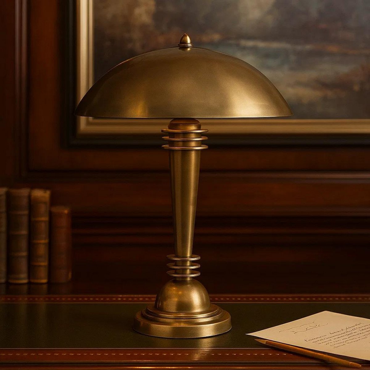 Dax Tischlampe Messing 