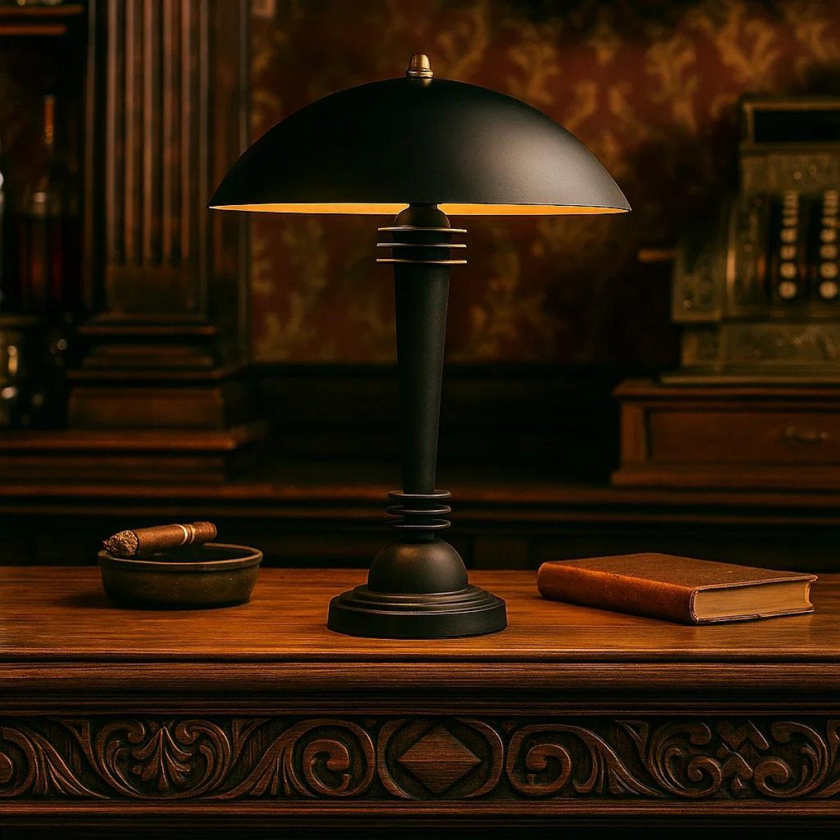 Dax Tischlampe Schwarz
