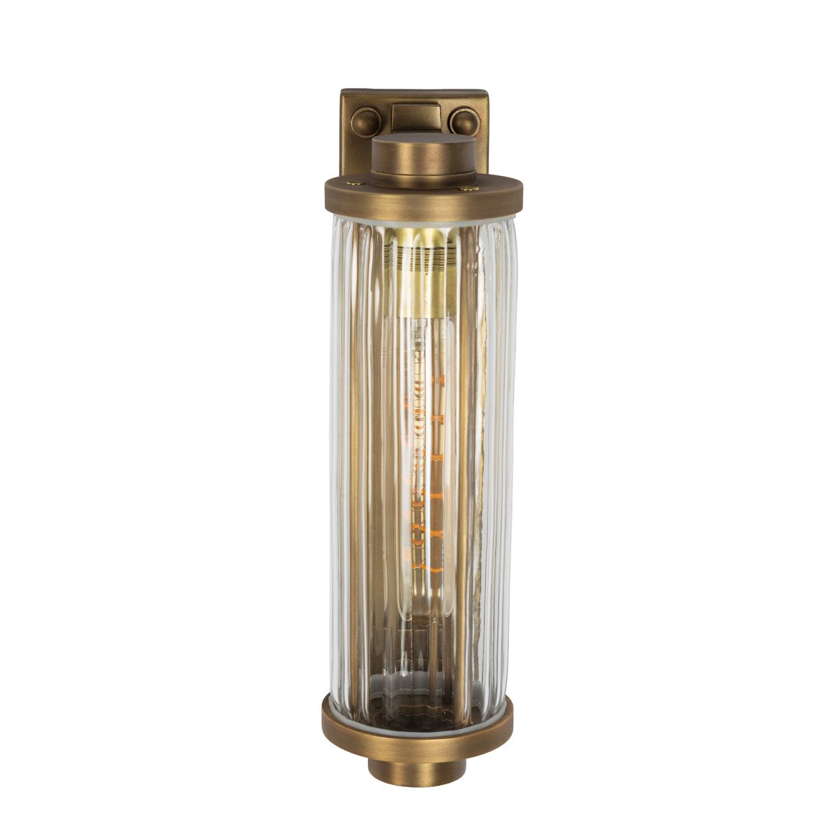 Außenlampe Porter antik messing industriell
