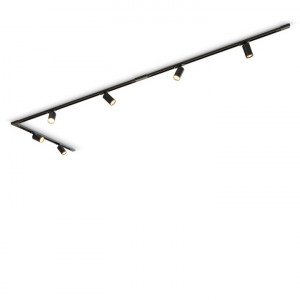 Calex Tracklight Schwarz 6 GU10-Spots