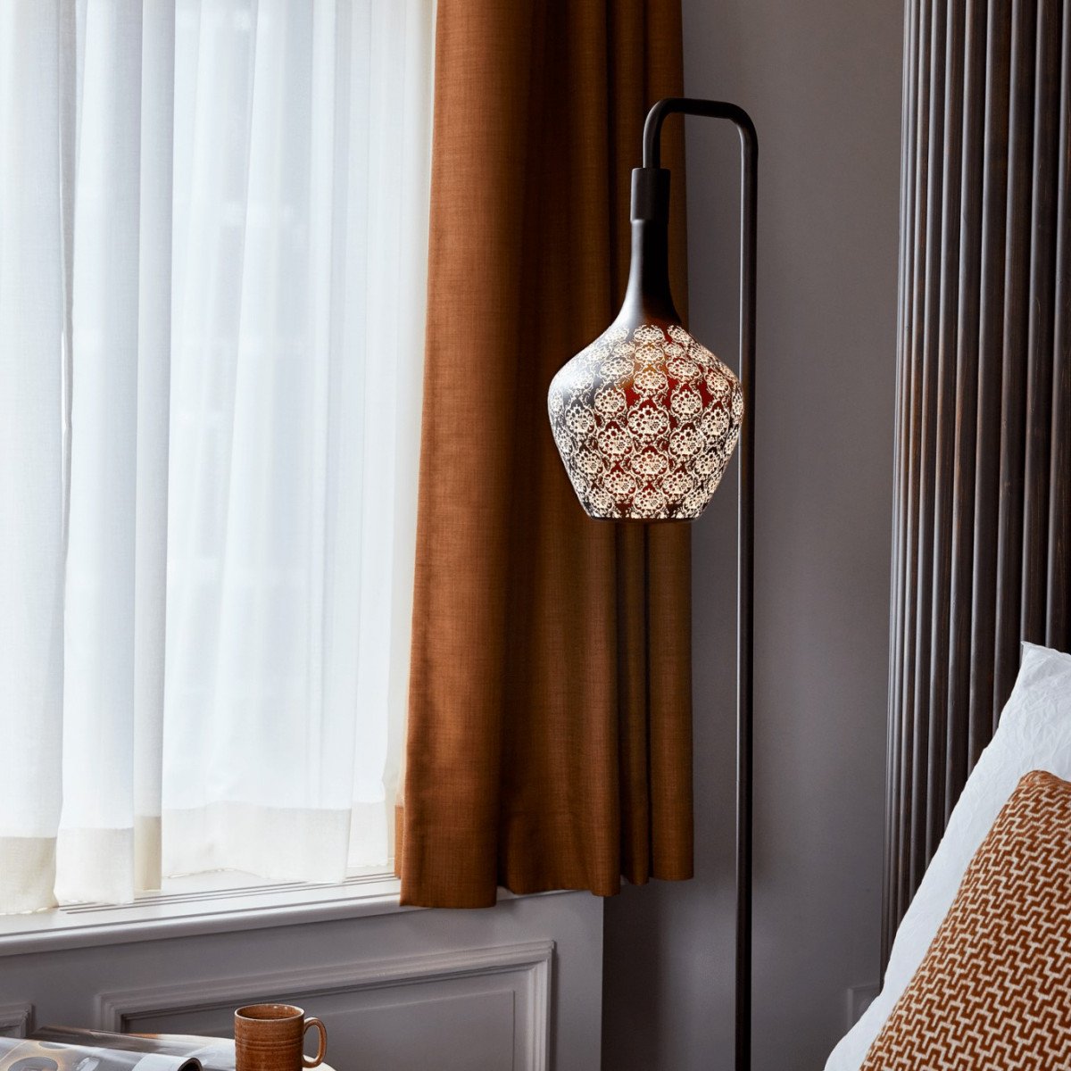 Versailles Noir LED Lampe 