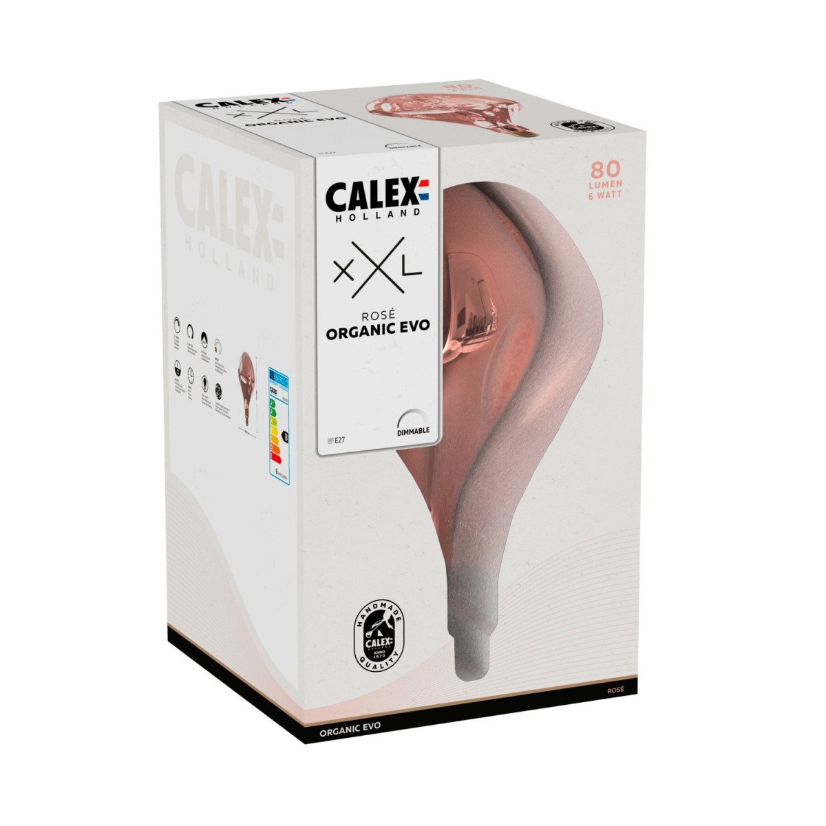 XXL Design LED Glühbirne Organic- Stilvolle und dimmbare Lampe