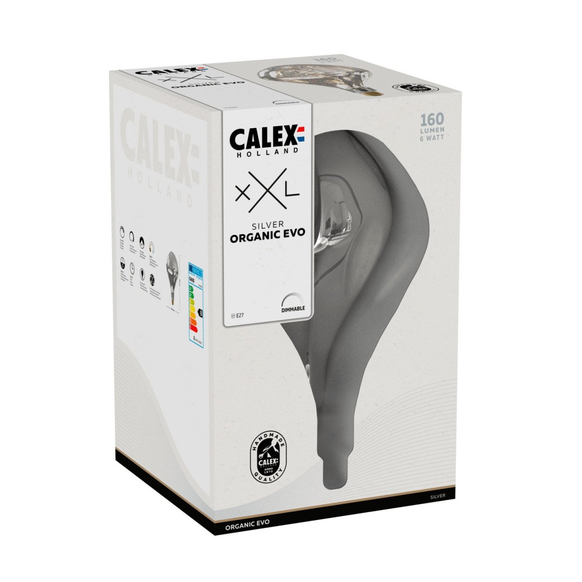 XXL Design LED Glühbirne Organic- Stilvolle und dimmbare Lampe