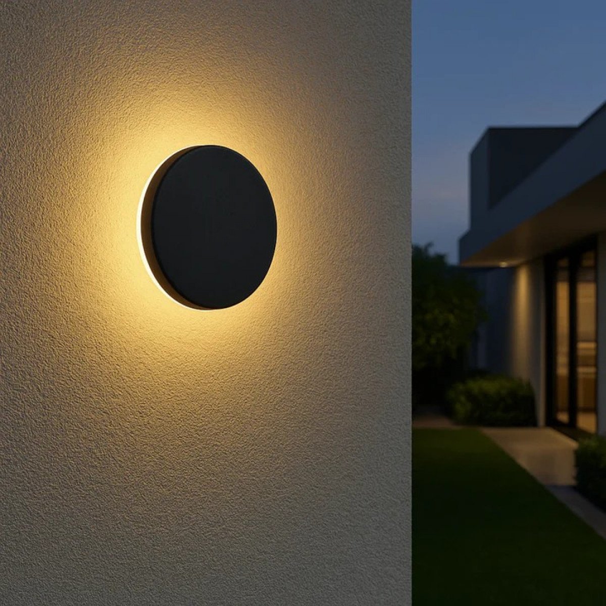 Calex Siderno wiederaufladbare Wandleuchte 20cm