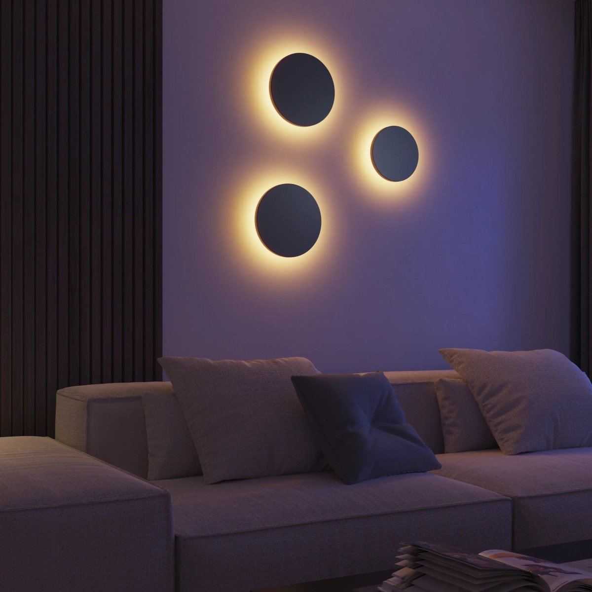 Calex Siderno wiederaufladbare Wandleuchte 20cm