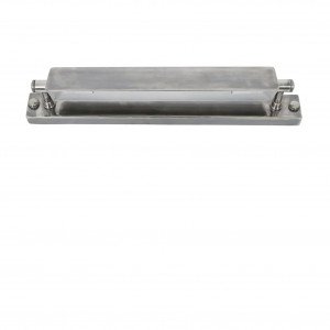 Messinglampe in antiker Silberfarbe mit E14-Fassung Messinglampe in antiker Silberfarbe mit E14-Fassung