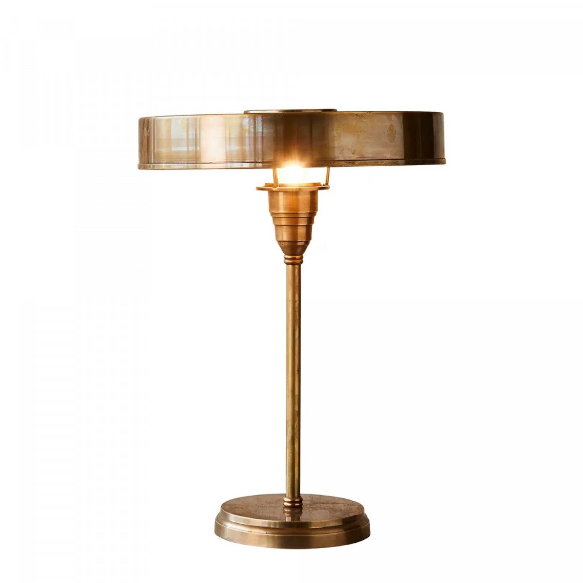 Auriol Tischlampe Messing