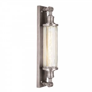 Messing Außenlampe anthrazit Silber Design E27 Wandlampe