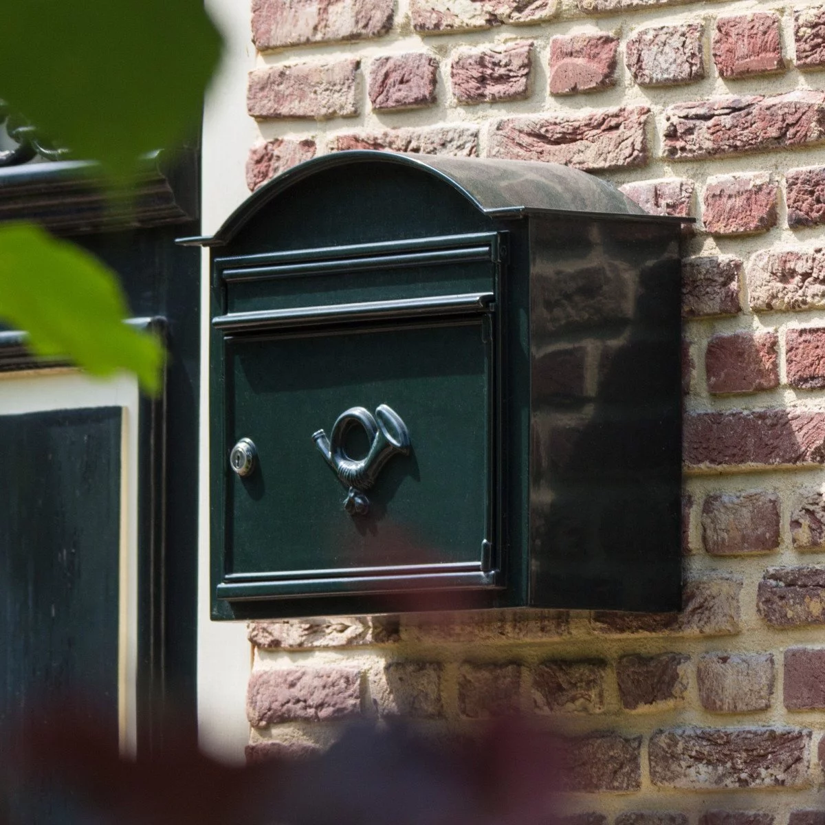 SONGMICS XXL Briefkasten, Postkasten Mit Zeitungsfach, Sichtfenster, Abschließbar, 2 Schlüssel