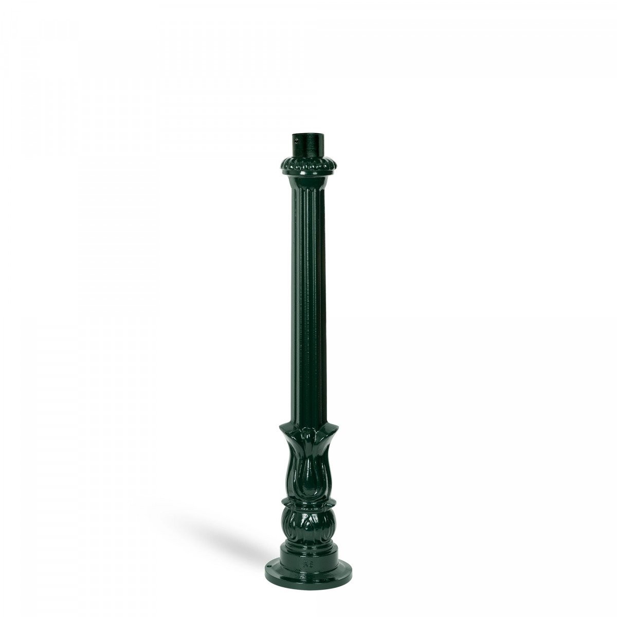 Laternenpfahl H9 aus Aluminiumguss mit doppelter Pulverbeschichtung 