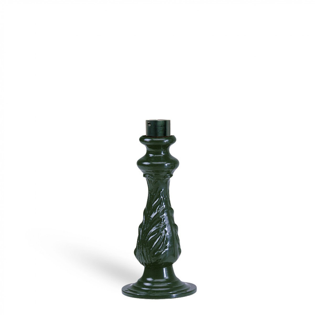 Ein Runder Sockel Toulon A aus Aluminiumguss von KS Beleuchtung 