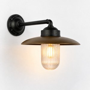 Außenleuchte Mayenne 3 Bronze/Schwarz Stalllampe ländlich