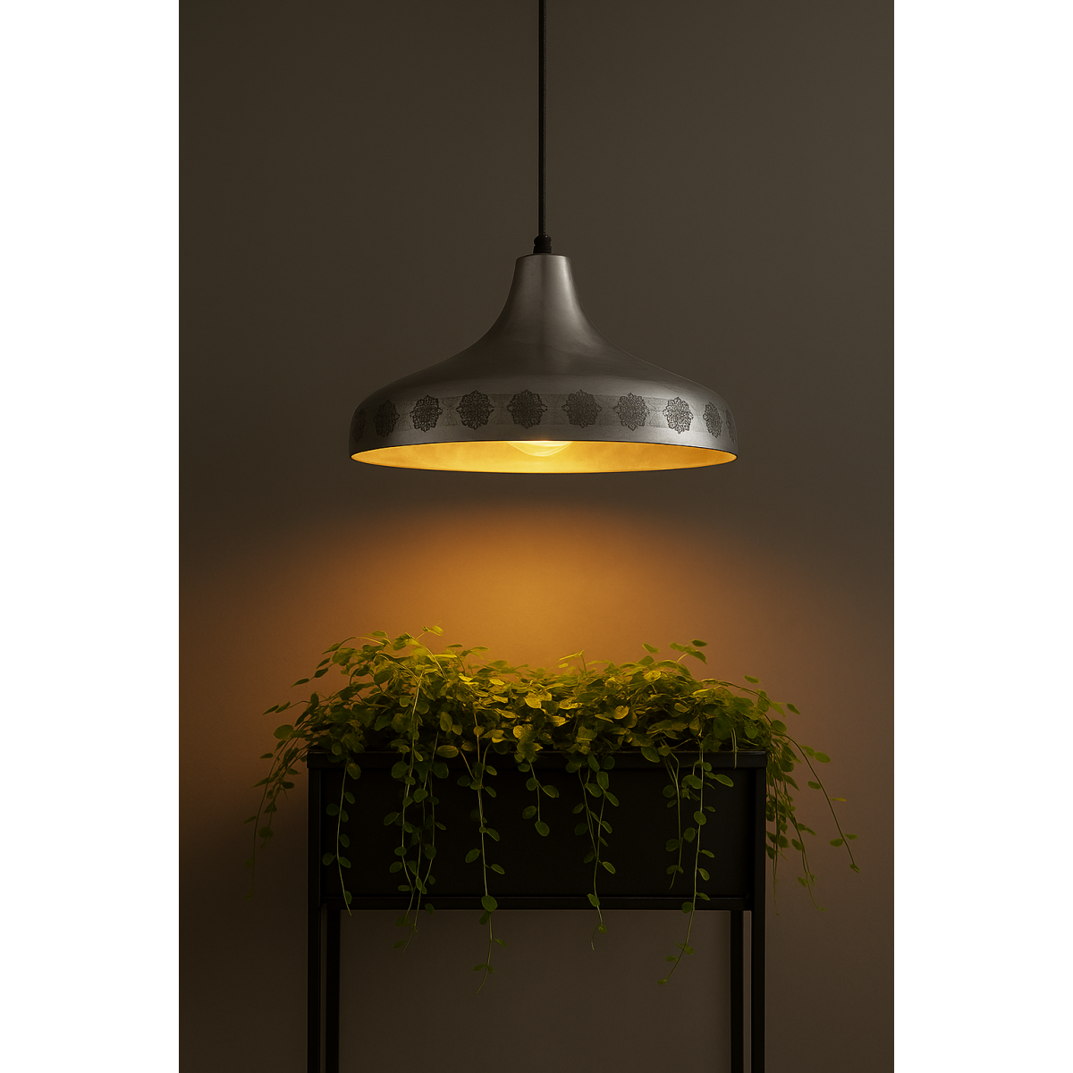 Alu Shiny Flat S Hängeleuchte Silber Aluminium Ø22 cm E27 Innenbeleuchtung