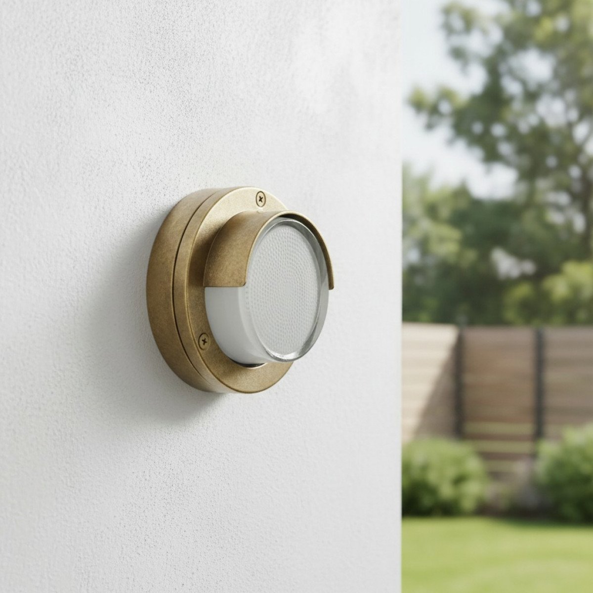 Außenbeleuchtung Tavira Wandleuchte Bronze Messing nautisch