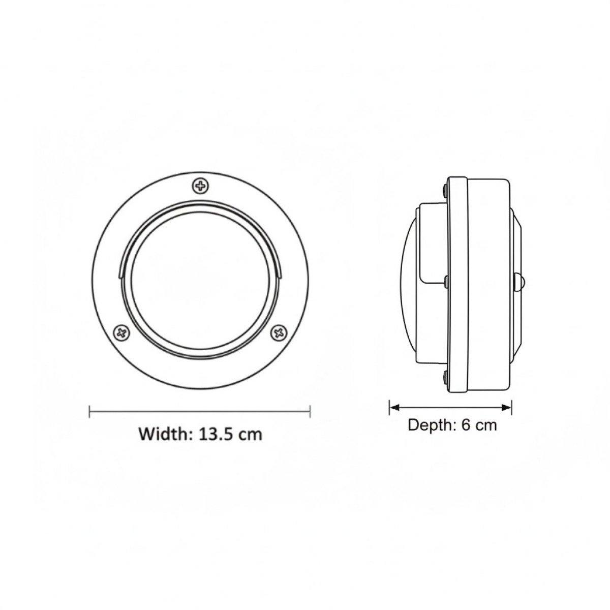 Außenbeleuchtung Tavira Wandleuchte Nickel Messing nautisch