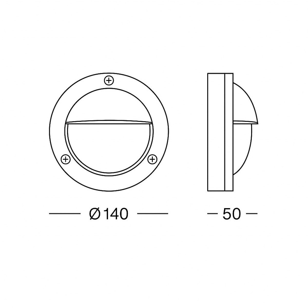 Schöne Wandspot Außenlampe