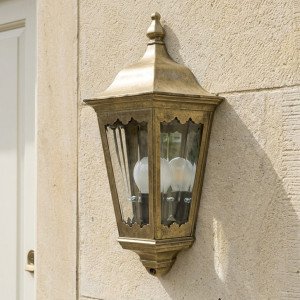 Außenlampe Maritim Wandleuchte Bronze klassisch