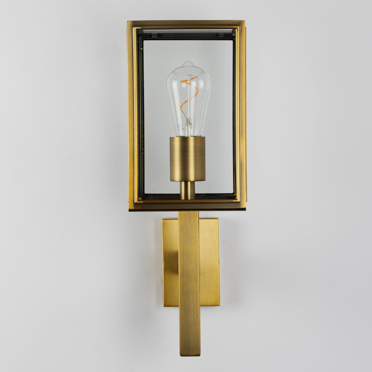 Bilthoven Wandlampe Schwarz, Außenlampe, prächtige Wandleuchte an der Wand