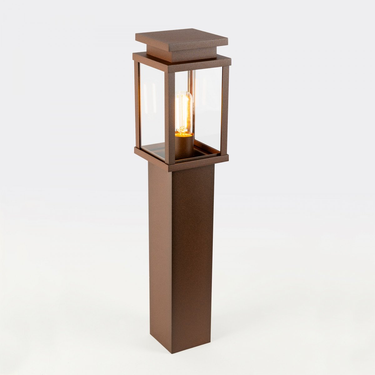 Jersey Gartenlampe Corten 60cm mit LED