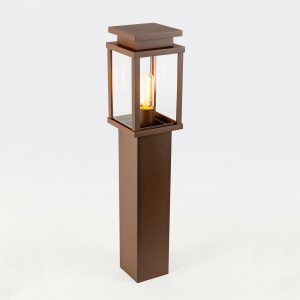 Jersey Gartenlampe Corten 60cm mit LED