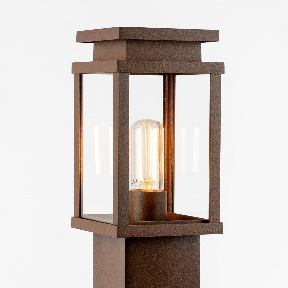 Jersey Gartenlampe Corten 60cm mit LED