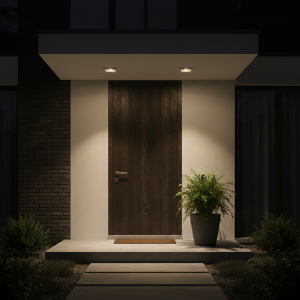 Quadratischer LED Einbaustrahler Ivy Square – Nostalux.nl