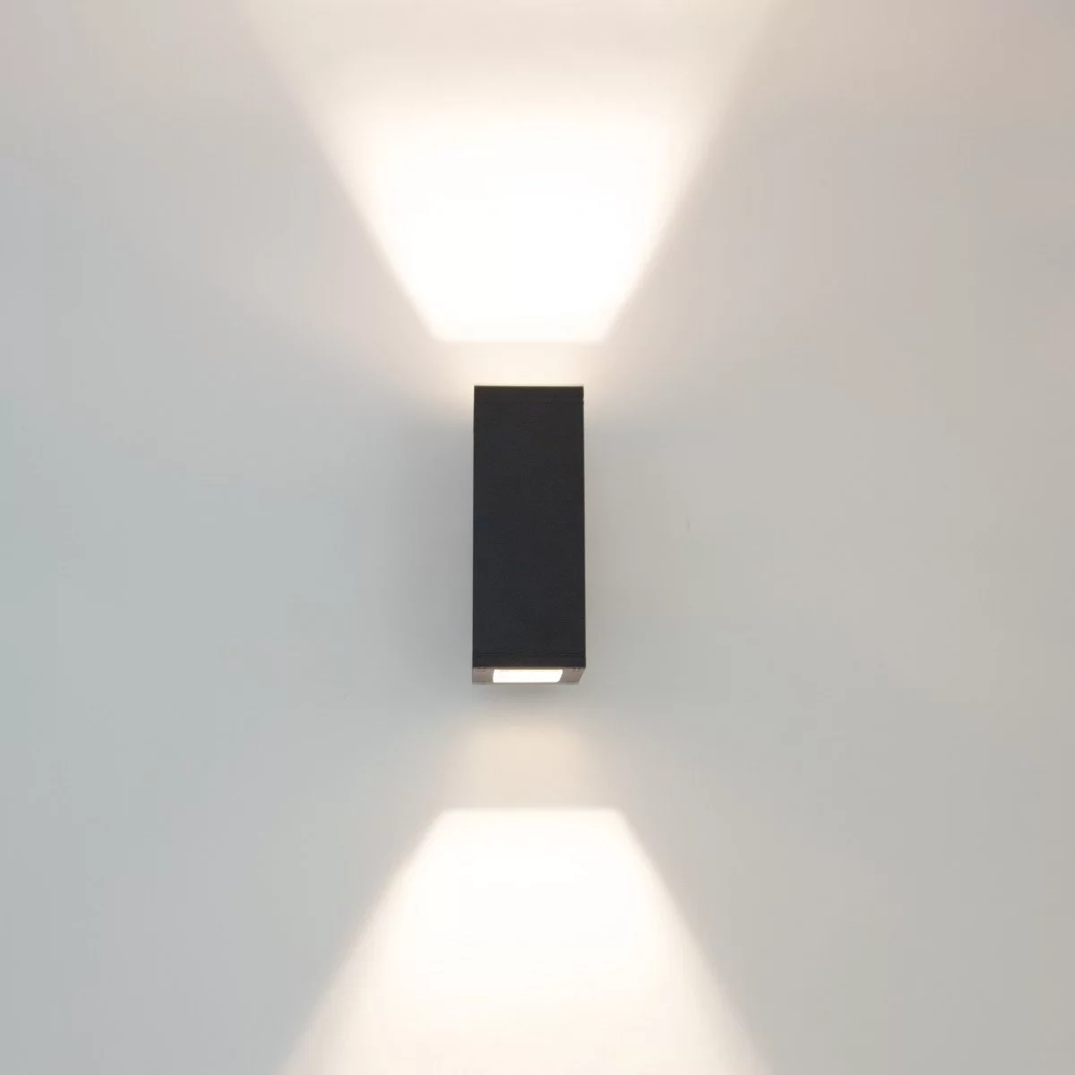 Außenlampe Up & Down Solid Schwarz E27