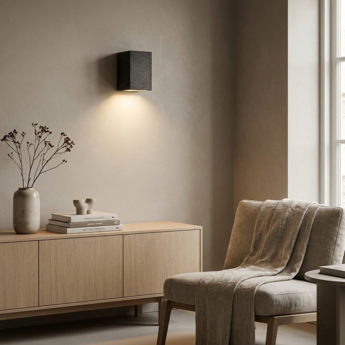 Moderne LED Wandleuchte Pure Downlighter - Außenleuchte