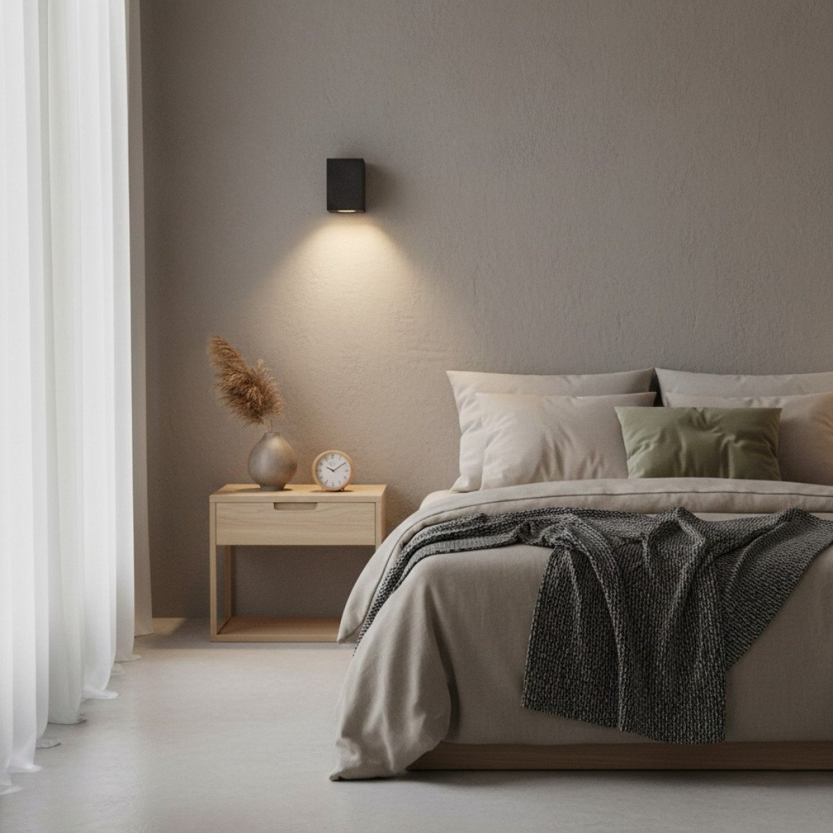 Moderne LED Wandleuchte Pure Downlighter - Außenleuchte