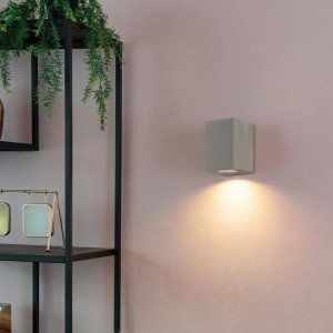 Pure Downlighter Beton warmgraue Farbe