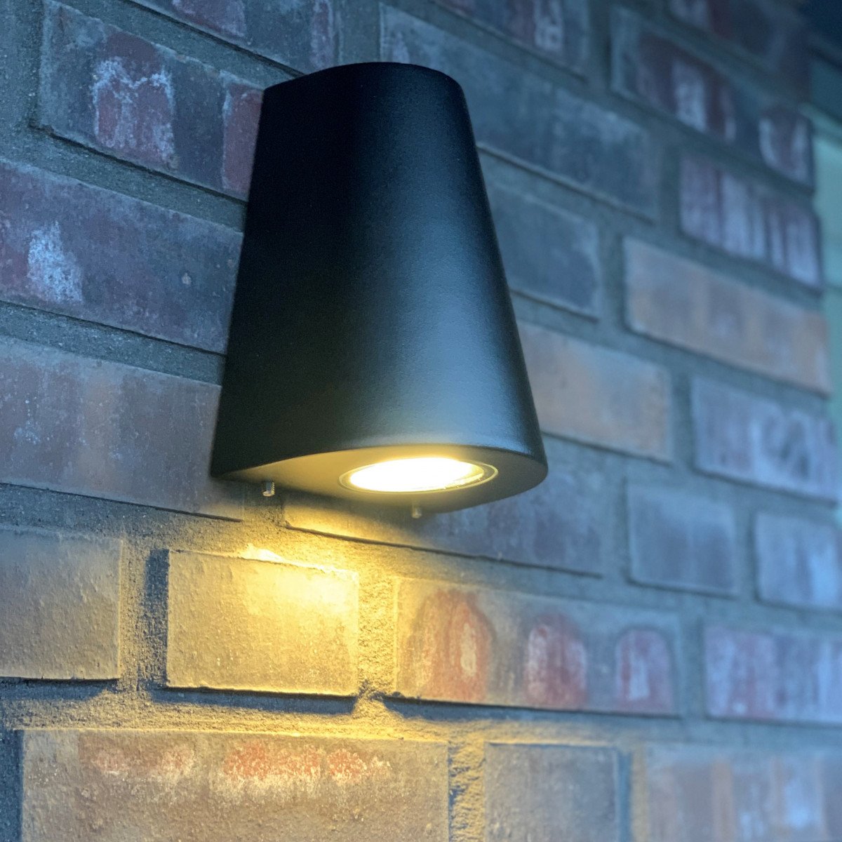 Außenleuchte Cone Downlighter Schwarz von KS Beleuchtung 