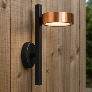 Set 3 Orion Kupfer Außenwandleuchte IP44 G9 LED