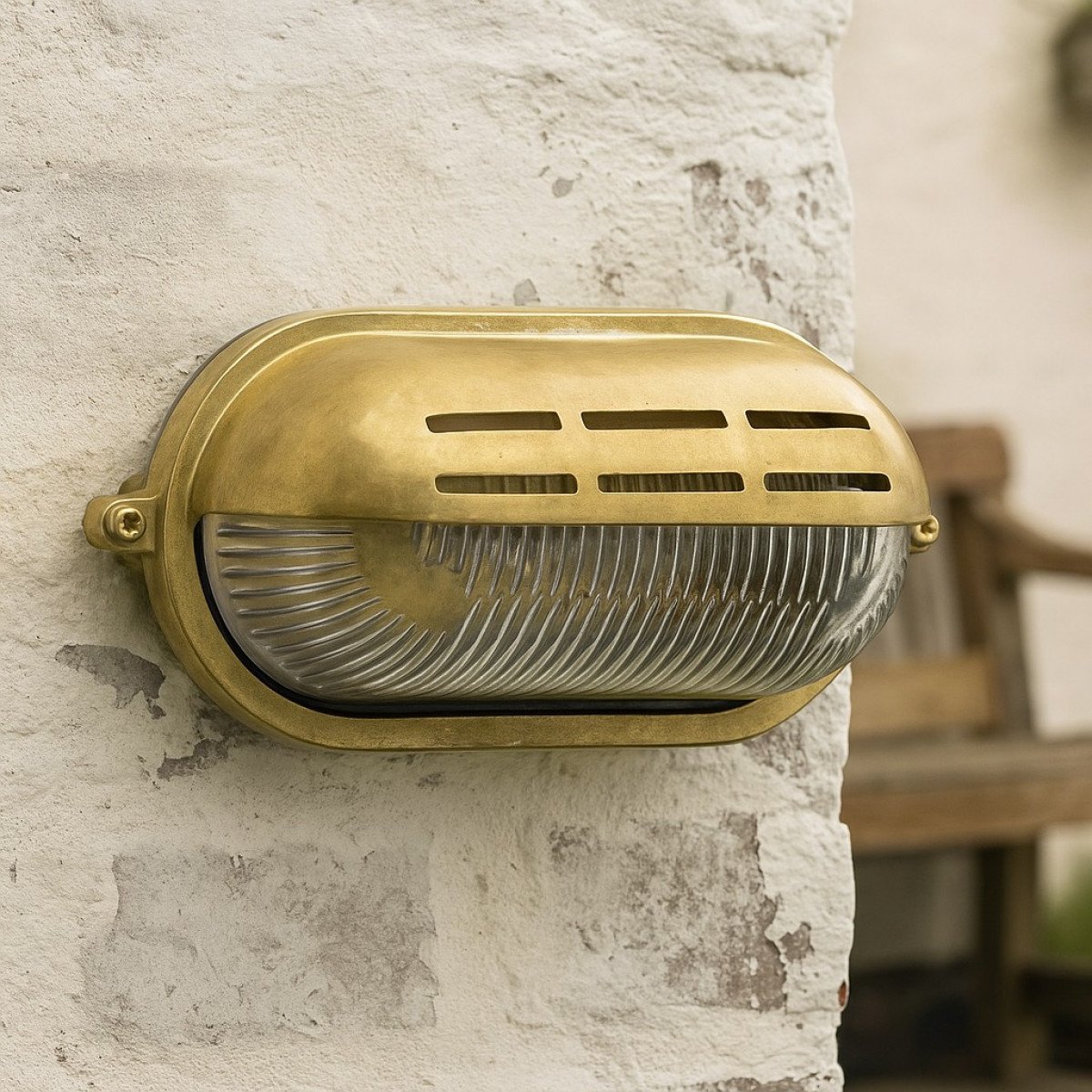 Gulf 2 Schiffsleuchte - Wandleuchte Bronze