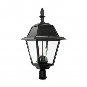 Schwarze Kappe, klassisch, Solar, Aluminium, Solarpanel, Sonnenenergie, klassisch, helles Licht