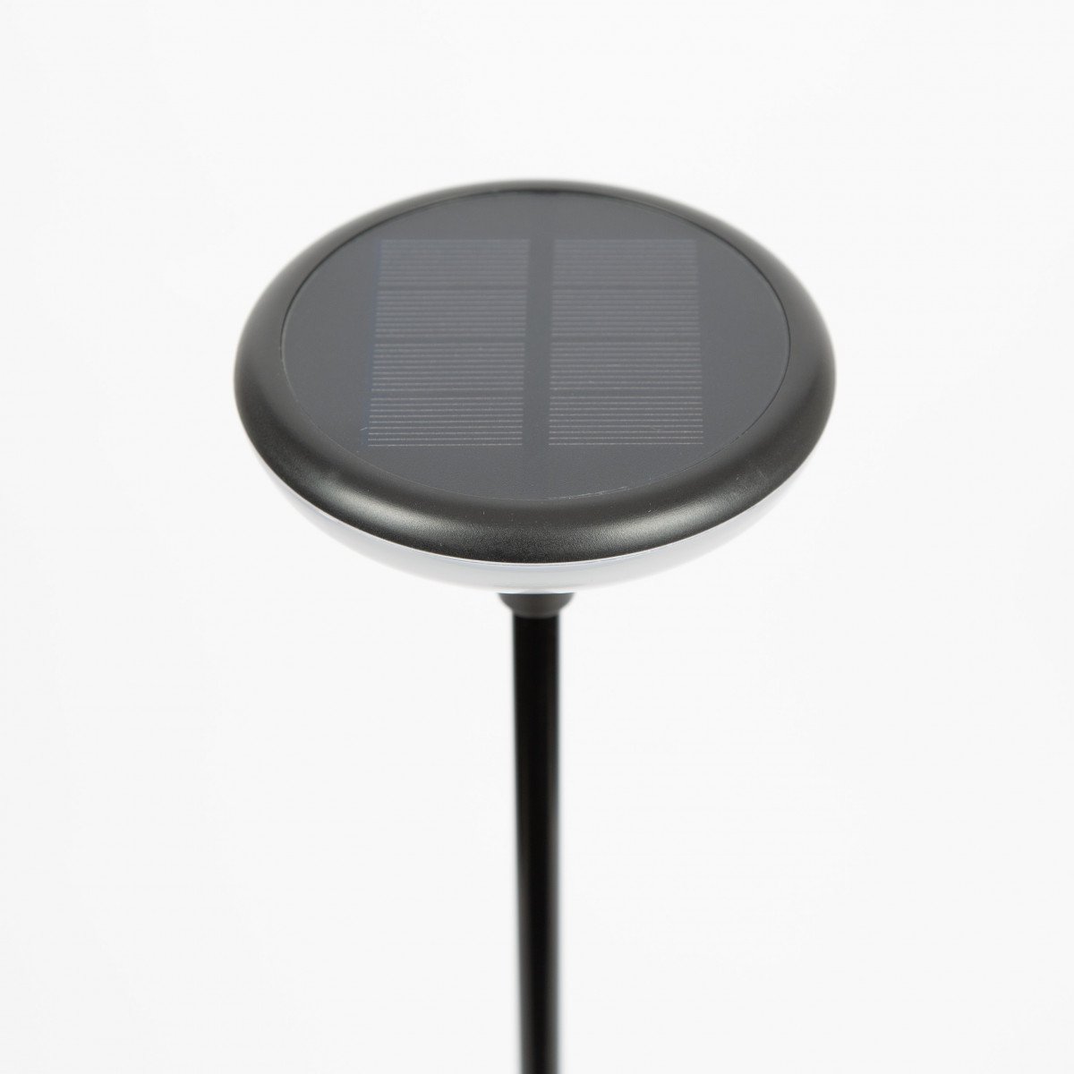 Fackel schwarz solar, Stimmungsbeleuchtung für draußen, LED solar Black Del Sol, Nostalux solar Außenlampe