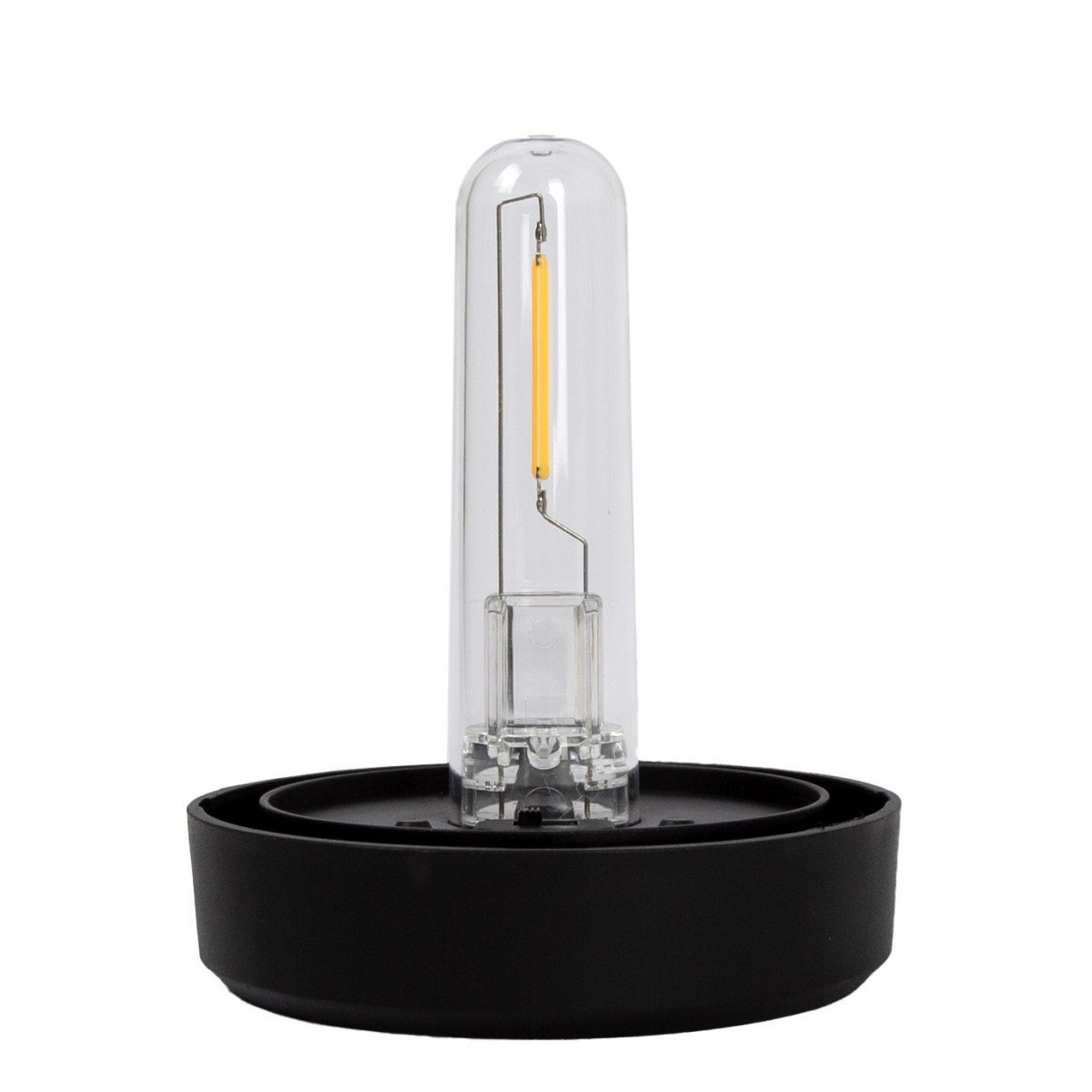 Fackel schwarz solar, Stimmungsbeleuchtung für draußen, LED solar Black Del Sol, Nostalux solar Außenlampe