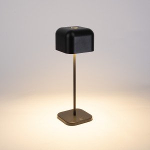 Anthrazit Tischlampe Aluminium modern für innen und außen Anthrazit Tischlampe Aluminium modern für innen und außen
