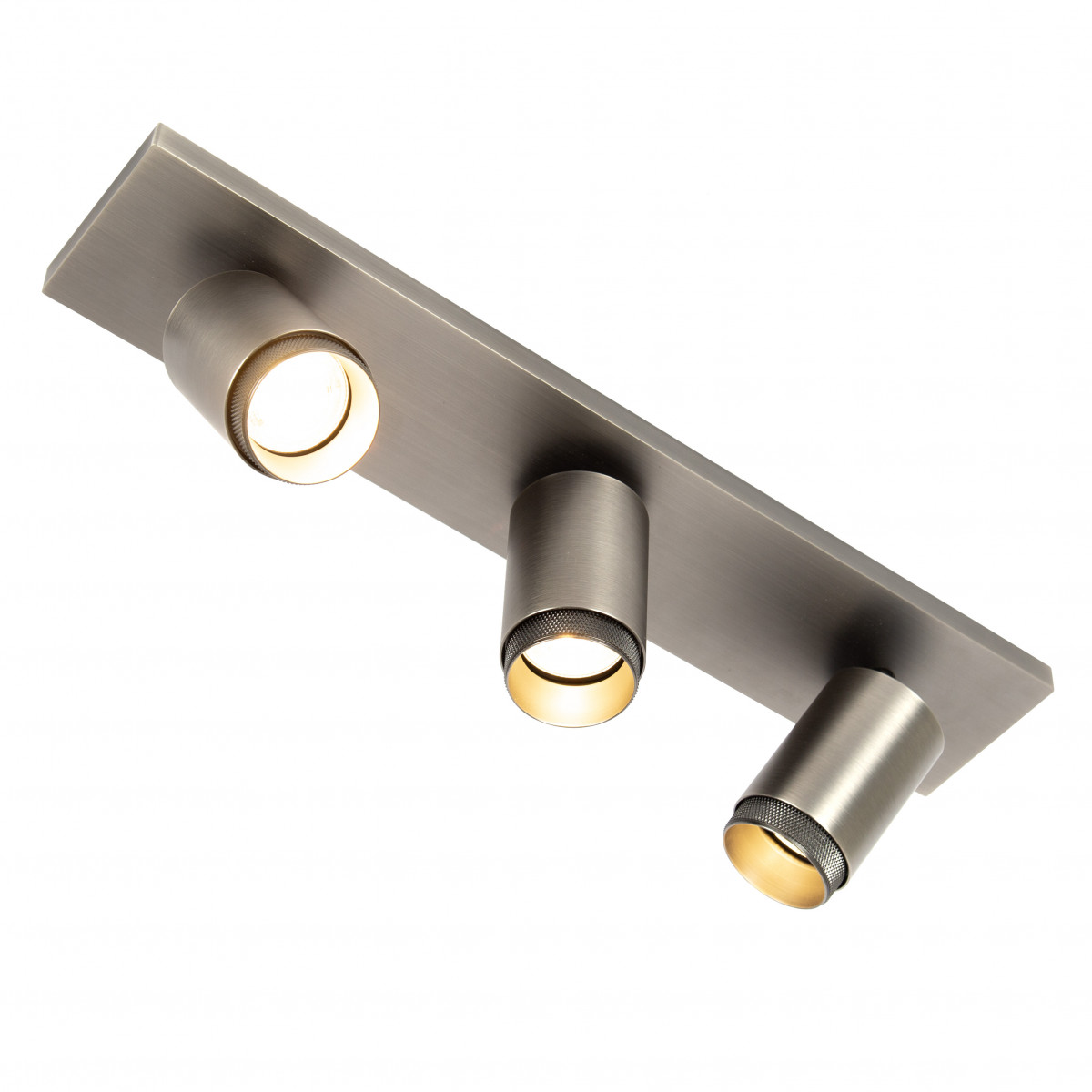 Deckenstrahler Scott Innenbeleuchtung Gun Metal Aluminium modern