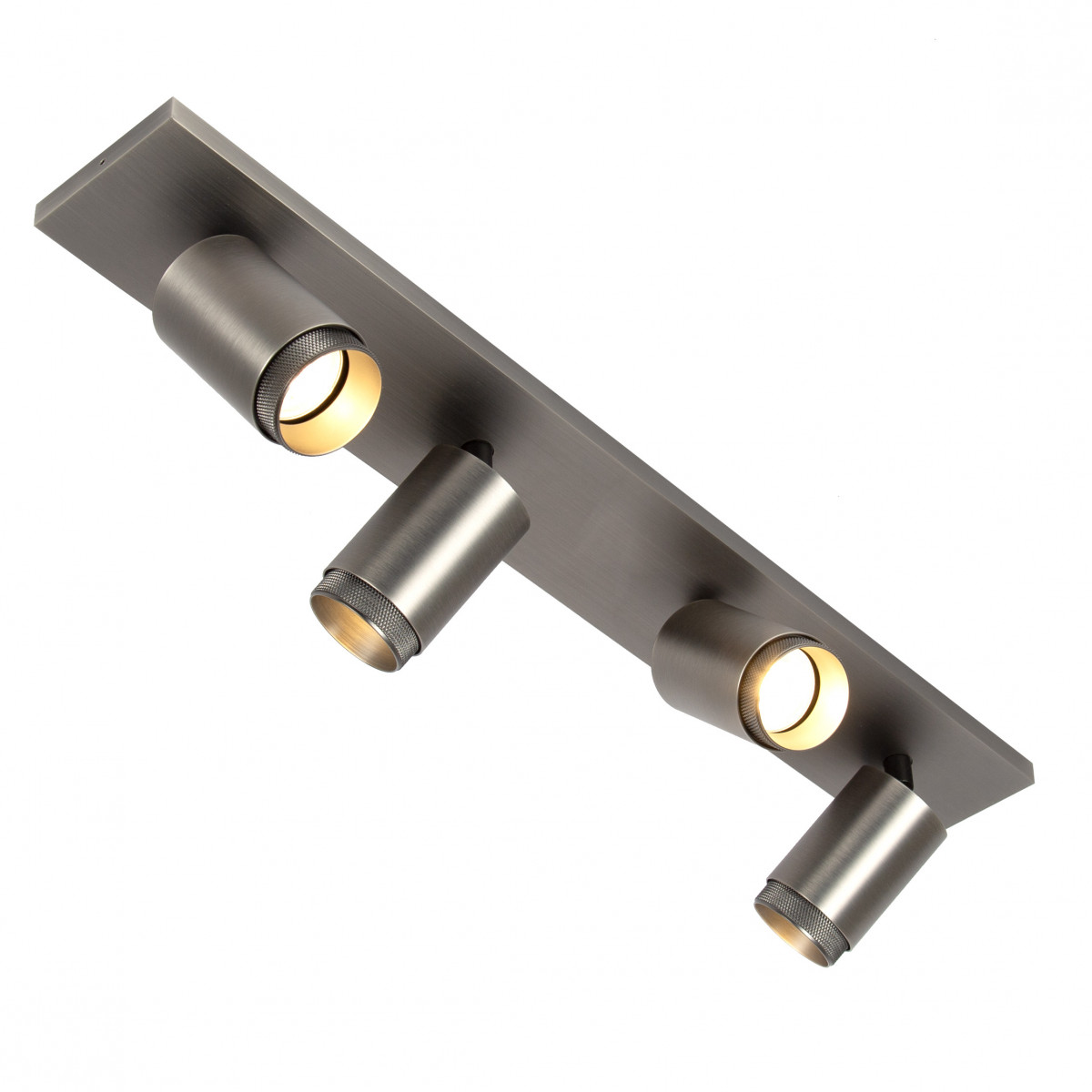 Deckenstrahler Scott Innenbeleuchtung Gun Metal Aluminium modern