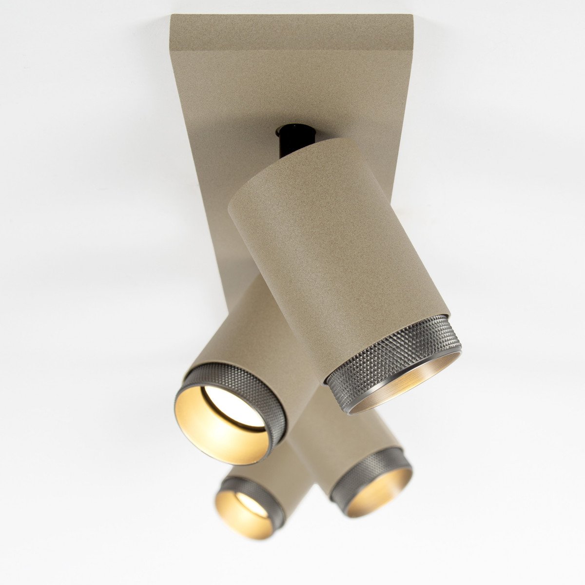 Deckenstrahler Scott Innenbeleuchtung Gun Metal Aluminium modern