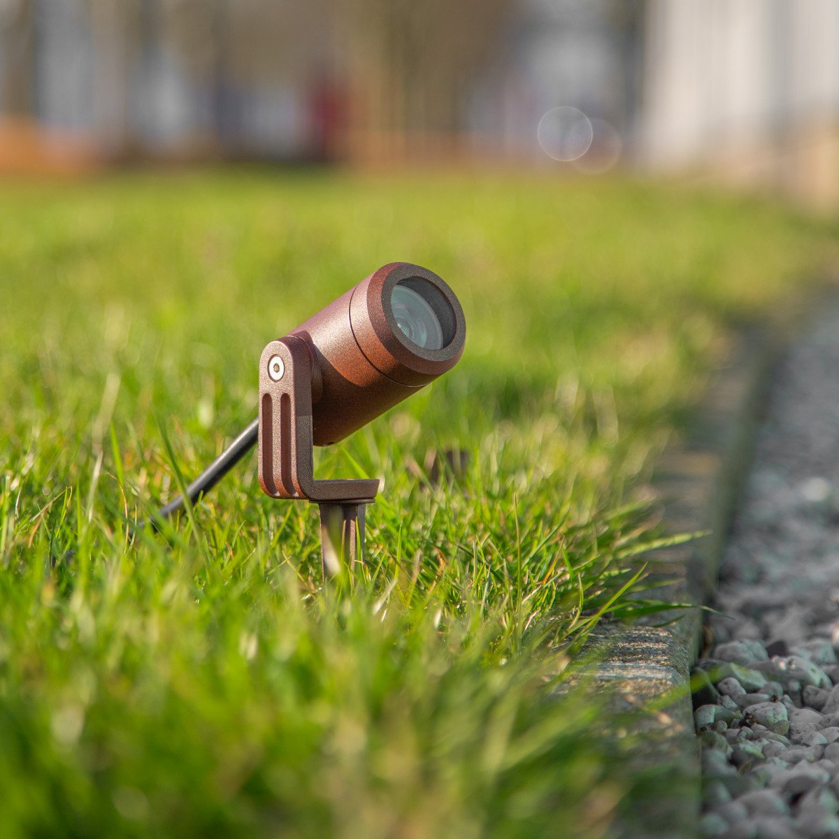 Corten kompakter Bodenspot LED-Spieß GU10 PAR11