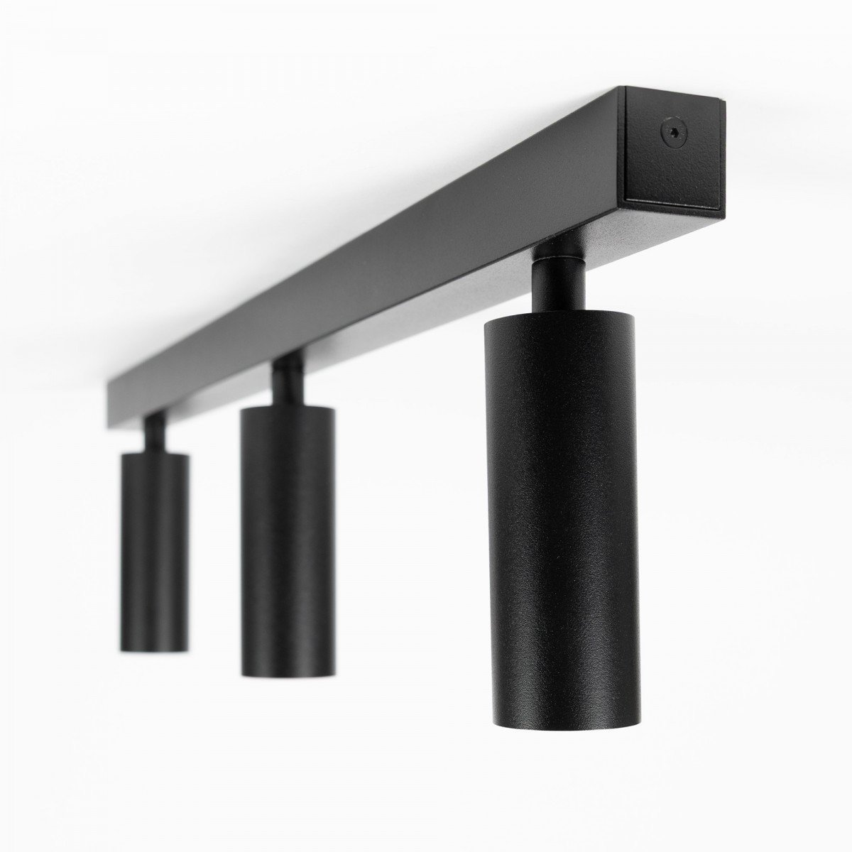 Innenbeleuchtung schwarze Einbauspot Aluminium