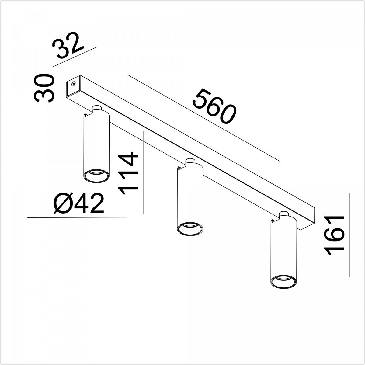 Innenbeleuchtung schwarze Einbauspot Aluminium